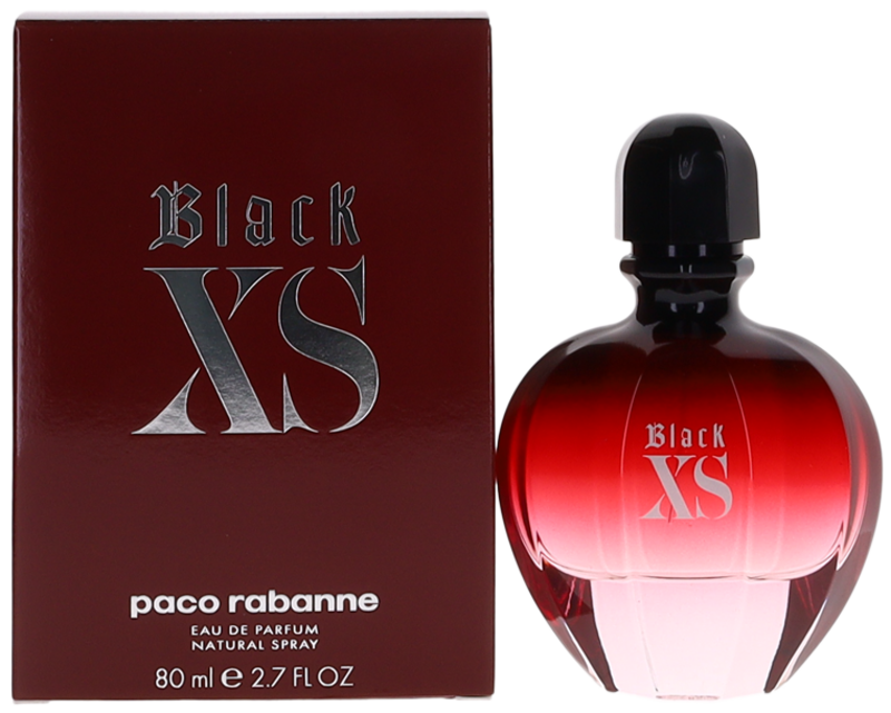 PACO RABANNE XS BLACK EDP 80ML FOR WOMEN