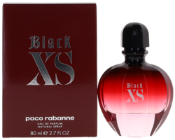 PACO RABANNE XS BLACK EDP 80ML FOR WOMEN