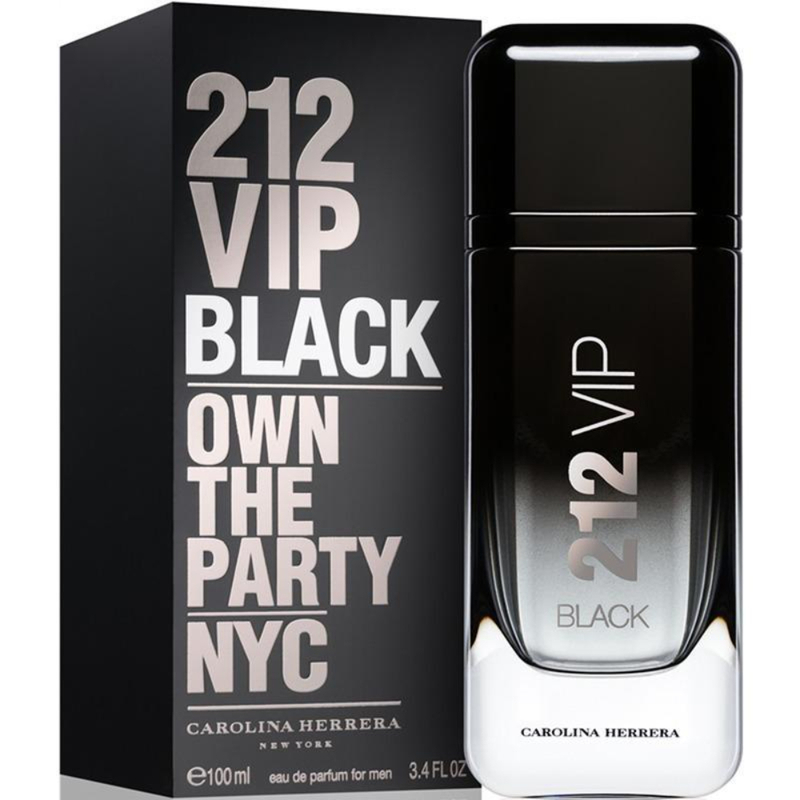 CAROLINA HERRERA 212 VIP BLACK EDP 100ML FOR MEN