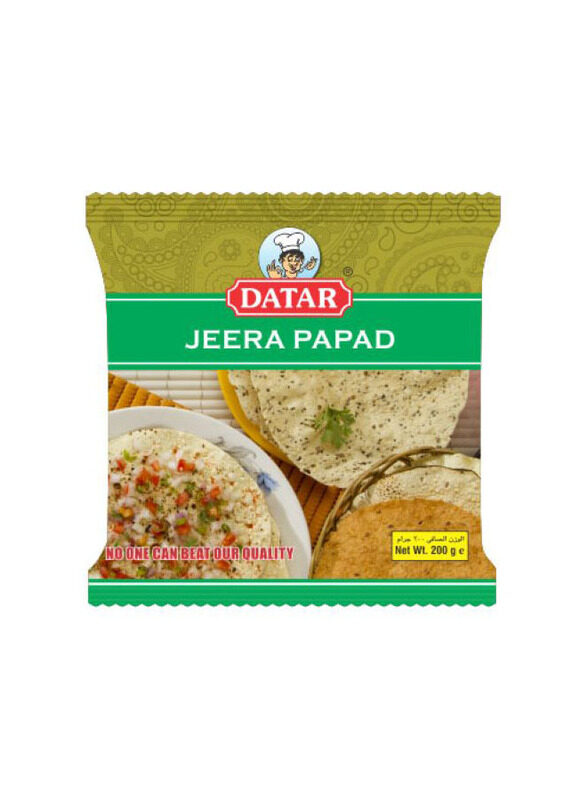 

Datar Khichia Jeera Papad, 200g