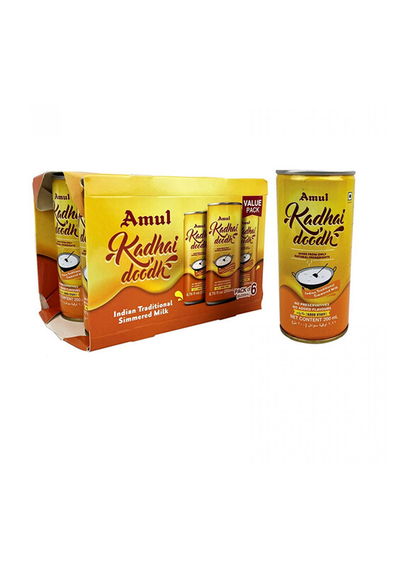 

Amul Kadai Doodh Milk Drink Can, 200ml