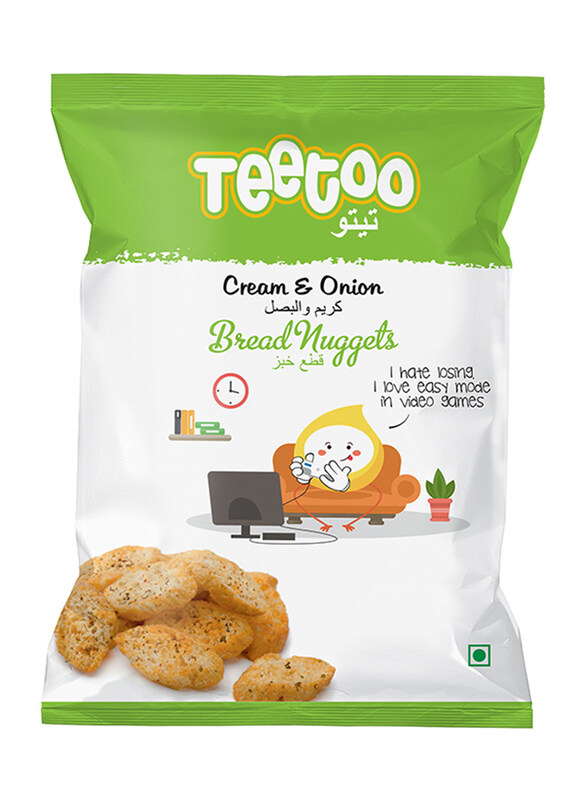 

Teetoo Bread Nuggets Cream & Onion, 23g