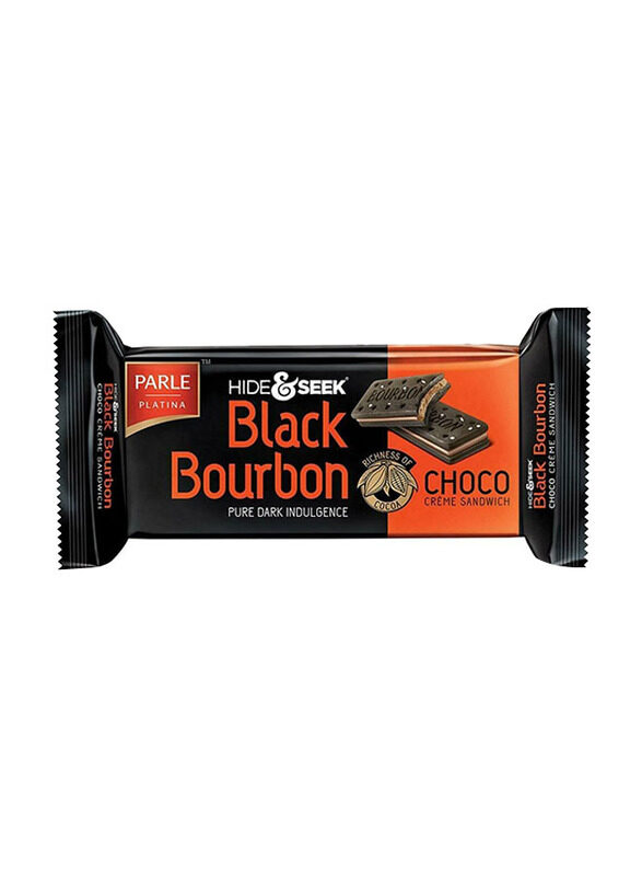 

Parle Hide & Seek Black Bourbon Chocolate Cream Biscuits, 100g