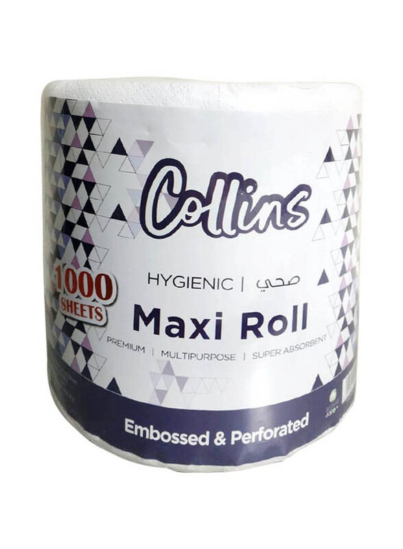 

Collins Embossed 2 Ply Maxi Roll, 1 Piece