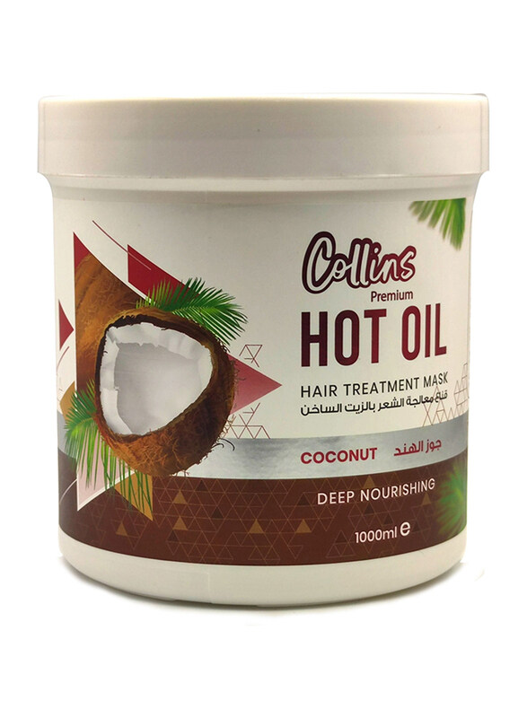 

Collins Premium Coconut Hot Oil for All Hair Types, 1000ml