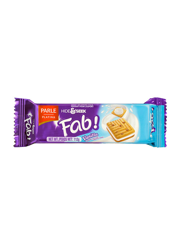 

Parle Hide & Seek Fab Vanilla Biscuits, 112g