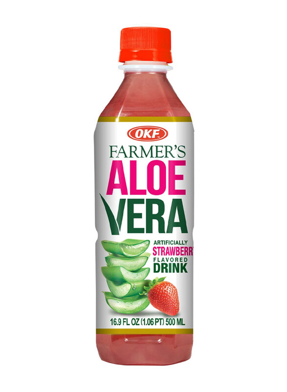 

Farmer's Aloe Strawberry Drink, 500ml