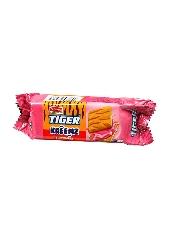 

Britannia Tiger Kreemz Strawberry, 24 x 72g