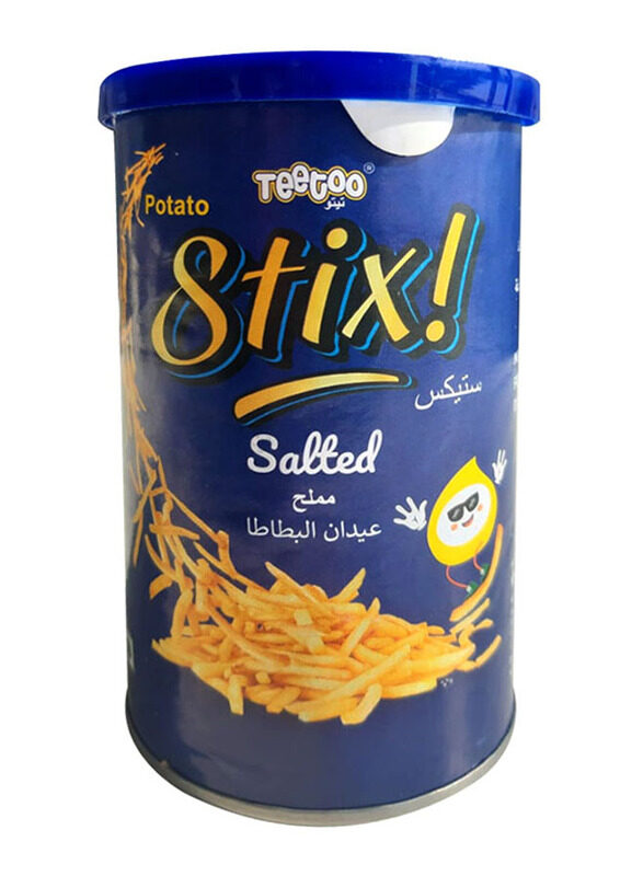 

Teetoo Potato Salted Stix, 6 x 45g