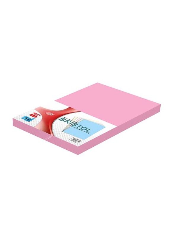 

FIS A4 Bristol Board, Pink