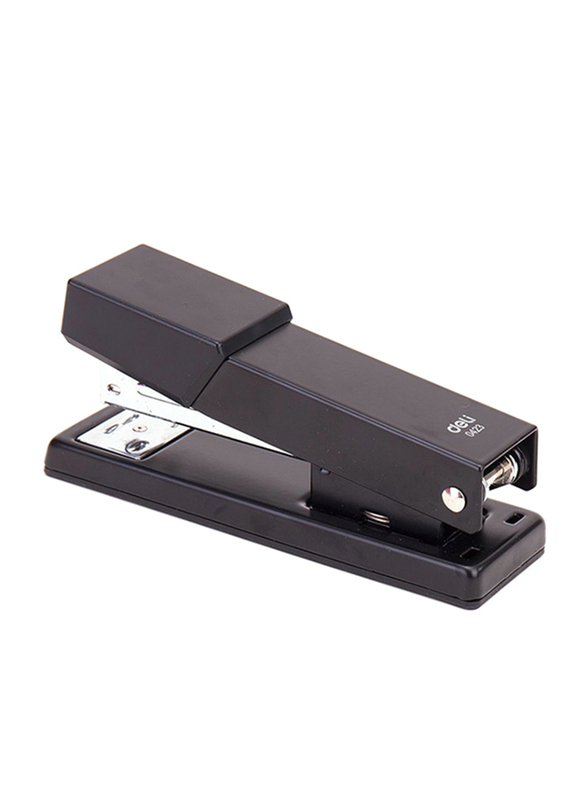 Deli E0423 Half Strip Stapler, Black