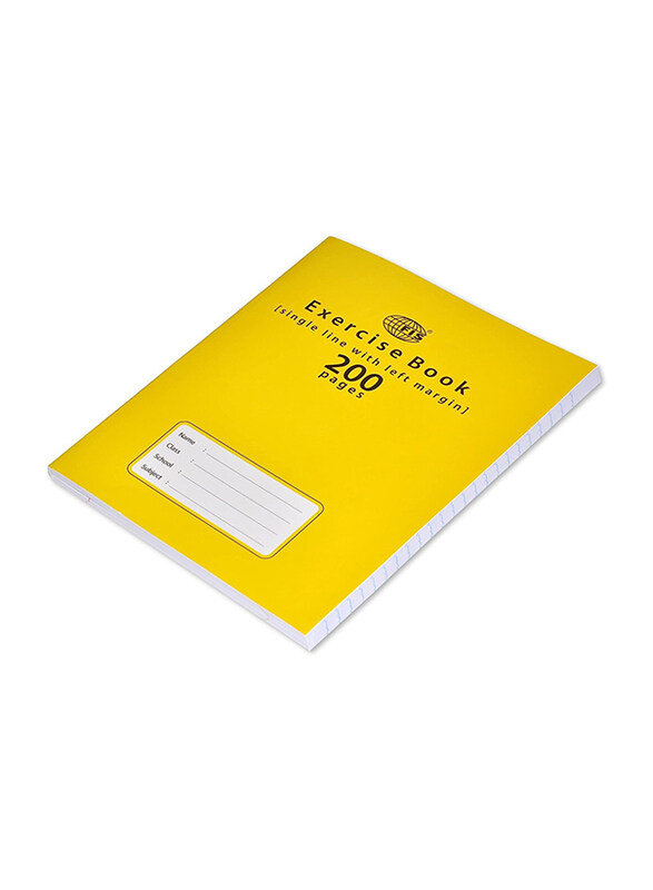 

FIS Exercise Book, 200 Pages, Yellow