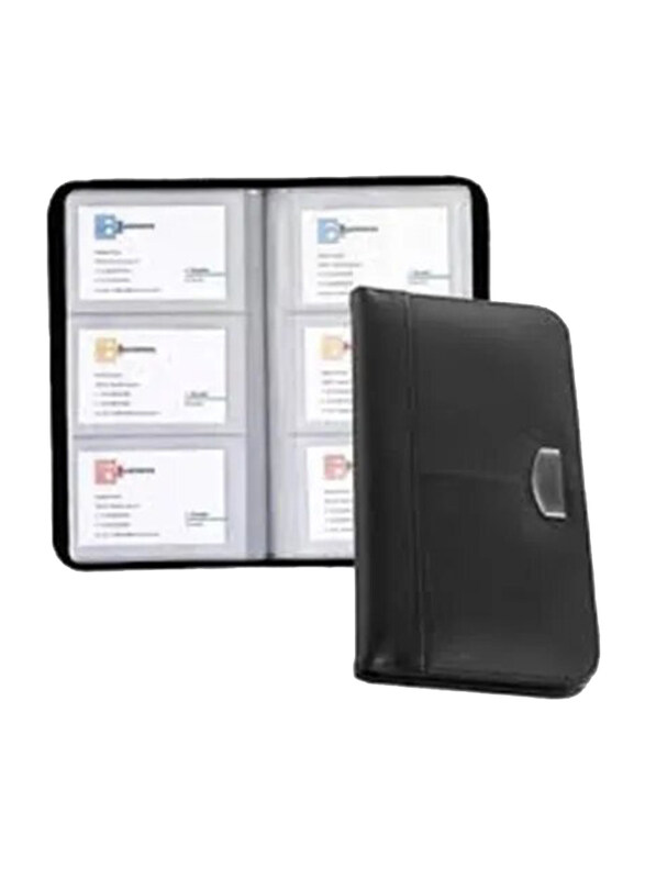 

Deluxe 180 Capacity Name Card Holder, NC180, Black