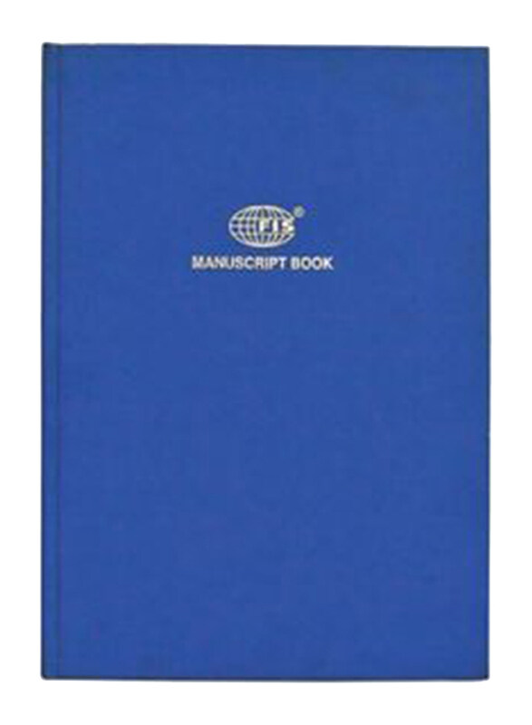 

FIS Manuscript Book, 3 Quire, A4 Size, Blue