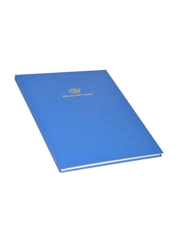 

FIS Manuscript Book, 10 x 8 inch, 2 Quire, Blue