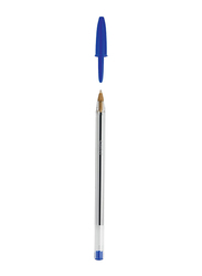 BIC 50-Piece Cristal Ballpoint Pen, Blue