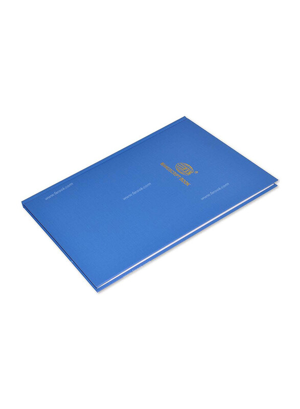 

FIS Manuscript Book, A4 Size, Blue
