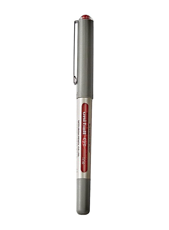 

Uniball Eye Fine Rollerball Pen, UB 157, Red