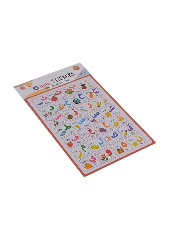 

Italo Arabic Learning Education Stickers, Multicolour
