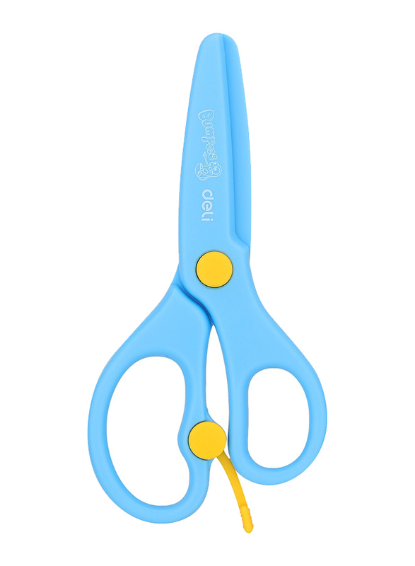 Deli Plastic Scissors, ED 60402, 130mm, Assorted