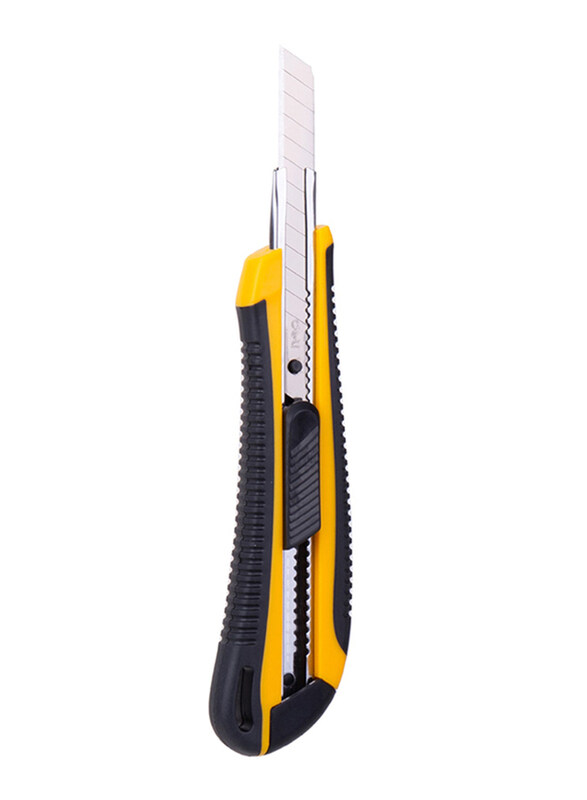 

Deli 9mm Utility Knife, 2039, Yellow/Black