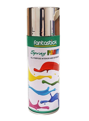 Fantastick Spray Paint Acrylic, 400ml, Chrome Silver