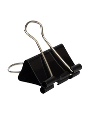 Maxi Binder Clip 32 mm, 12 Pieces, Black