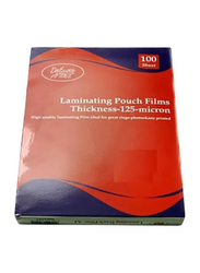 Deluxe AMT Lamination Pouch Film, A5 Size 125 Micron, Clear