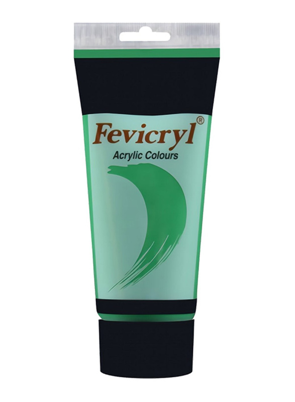 Fevicryl Acrylic Colour Emerald, 200ml, Green