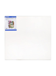 Maxi Stretched 380gsm Artist Canvas Board, 60 x 60cm, White