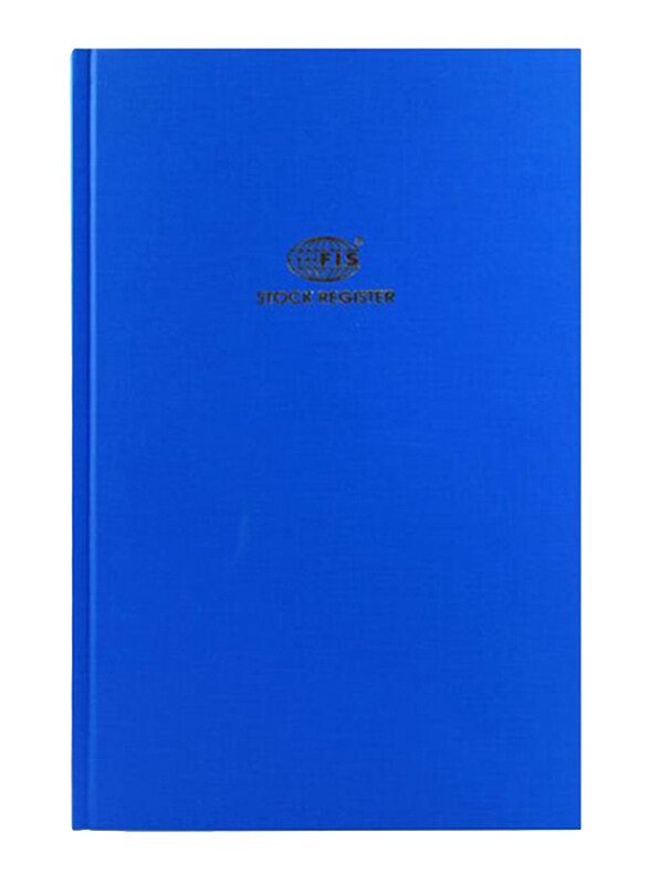 

FIS Stock Register, 2 Quire, F/S Size, 192 Sheets, 100 GSM