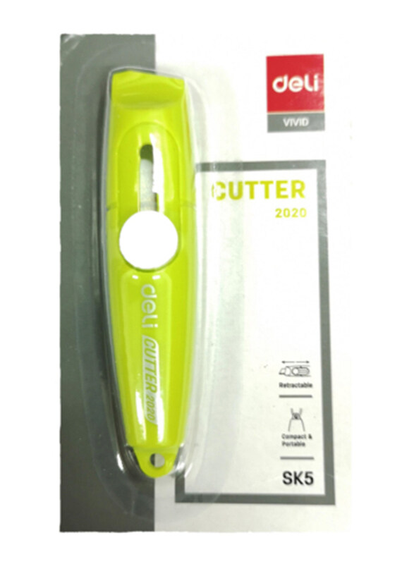 

Deli Mini Auto-Lock Cutter, Multicolour