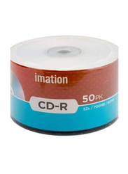 Imation CD-R Shrink, 50 Piece, Red/Blue
