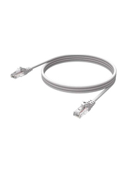 Genuine 2-Meters CAT6 Patch Cord Cables, RJ45 to RJ45 for Network, Grey