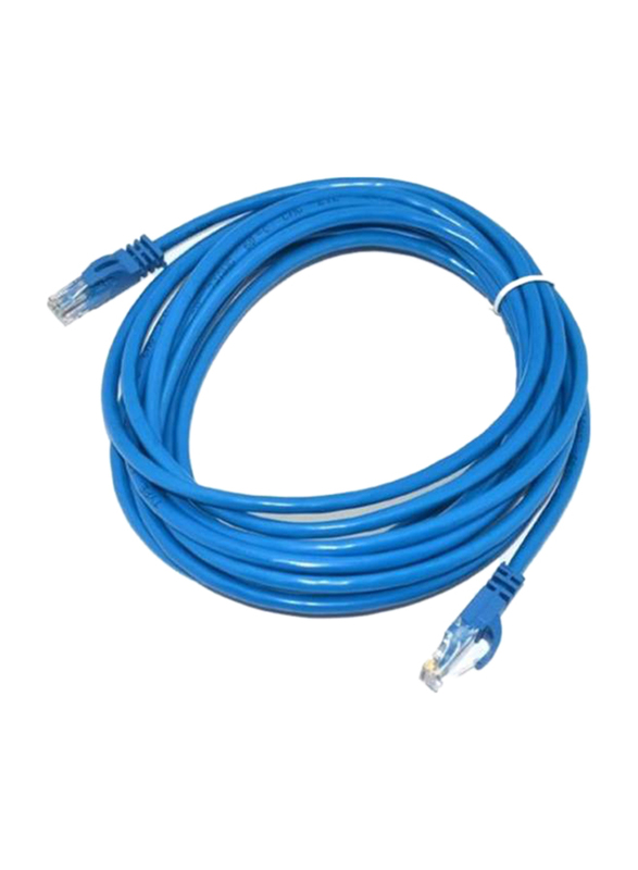 Genuine 5-Meters CAT6 Patch Cord Cables, RJ45 to RJ45 for Network, Blue