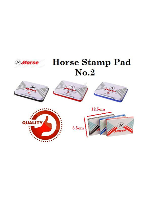 

Horse No.2 Stamp Pad, 1 x 20 Doz, Blue