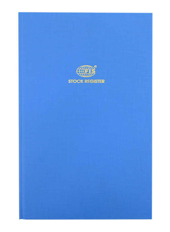 

FIS Stock Register, 4 Quire, F/S Size, 192 Sheets, 100 GSM