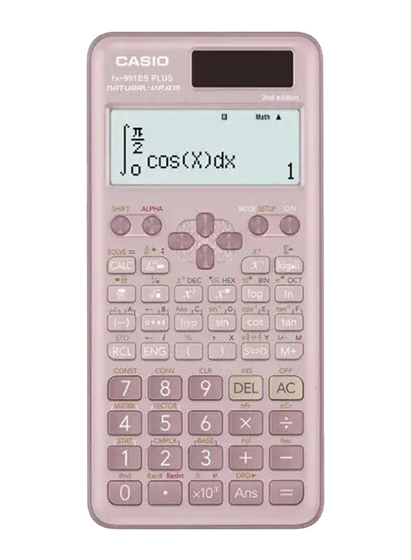 

Casio 2nd Edition Scientific Calculator, fx-991ES Plus-PK, Blue