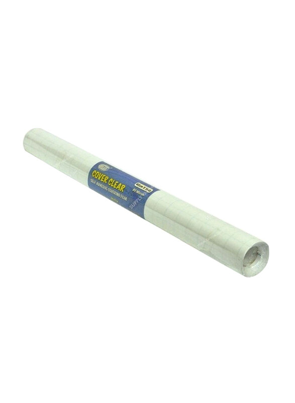 

FIS Cover Adhesive Film, 45cm x 5 Yards, Clear