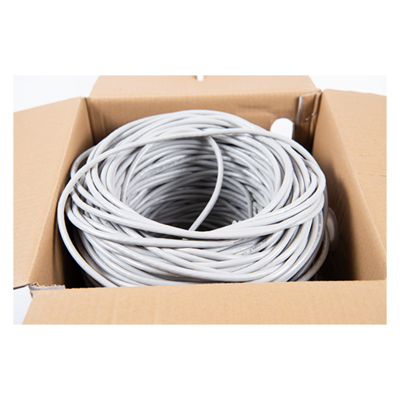 Genuine 100-Meters CAT6 UTP 23AWG Cable for Network, White