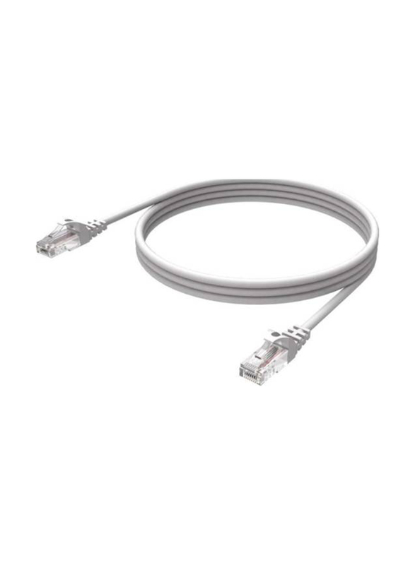 Genuine 5-Meters CAT6 Patch Cord Cables, RJ45 to RJ45 for Network, Grey