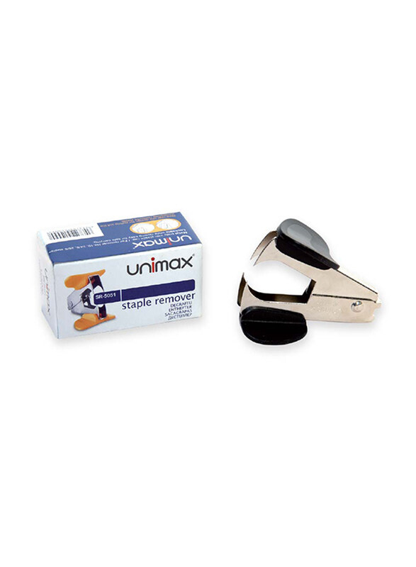 

Unimax Staple Revover for No. 10, 24/6 & 26/6, UNSR5051, Silver