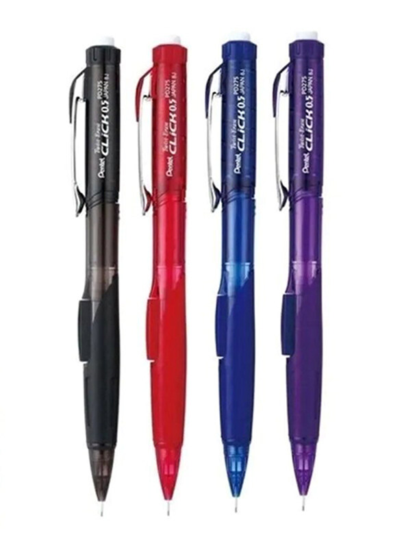 

Pentel PE-PD275T-B M. 0.5mm Twister Clic Pencil, Red