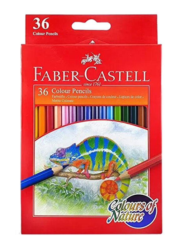 Faber-Castell Colour of Nature Colour Pencil, 36 Pieces, Multicolour