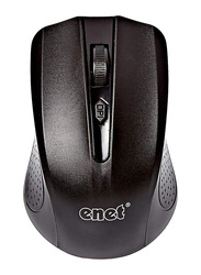 Enet G211 Wireless Optical Mouse, Black