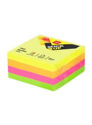 Deli A03003 Neon Sticky Note, Multicolour