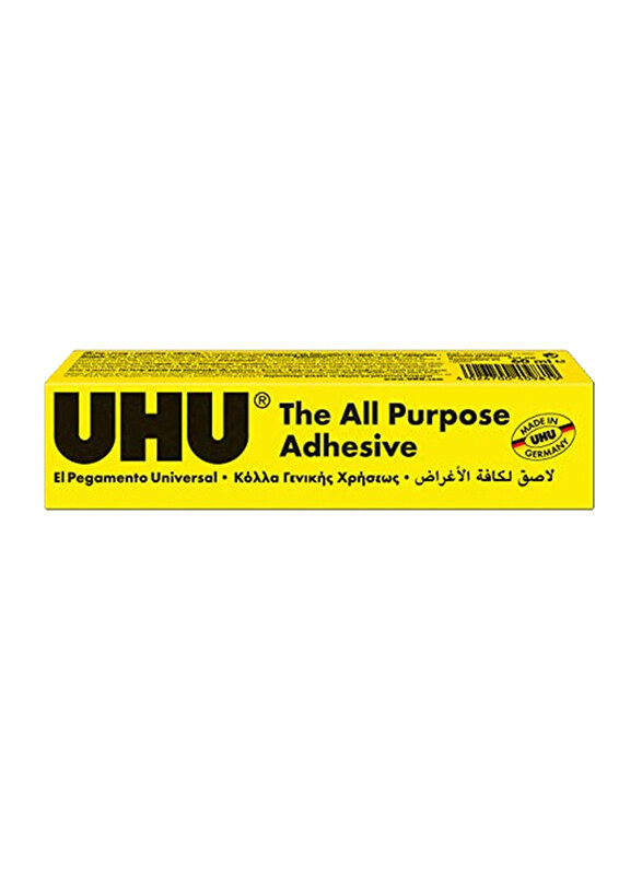 

UHU All-Purpose Glue Tube, 60ml, Clear