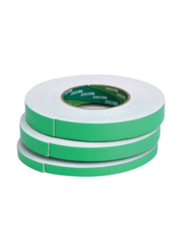 Deli E30407 Double Sided Tape, 24mm x 9m, White