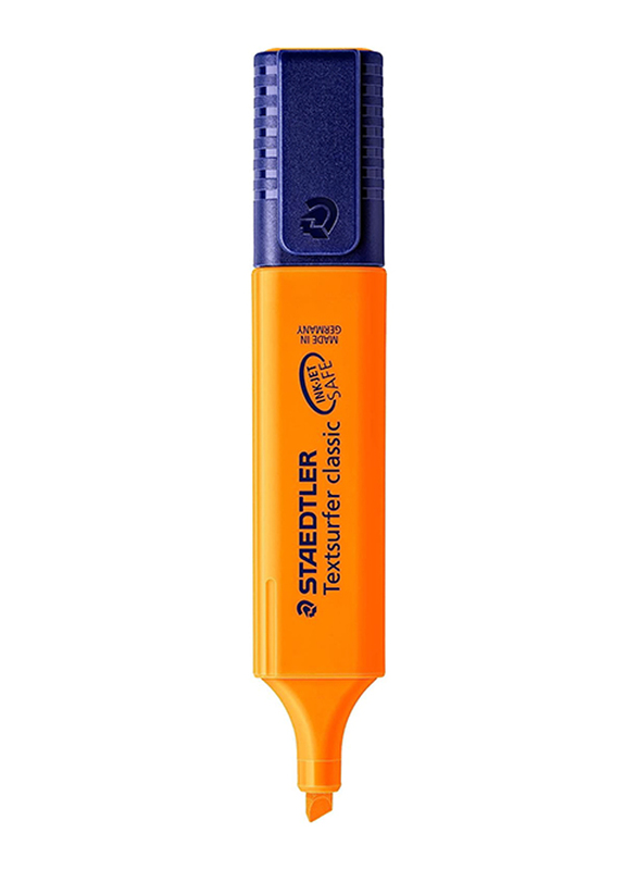 Staedtler 10-Piece Text surfer Classic Highlighter, 364-4, Orange