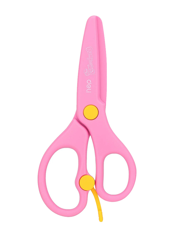 Deli Plastic Scissors, ED 60402, 130mm, Assorted